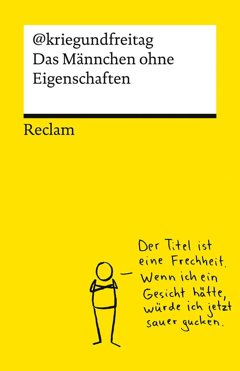 Cover: 9783150145784 | Das Männchen ohne Eigenschaften. Die besten Cartoons von...