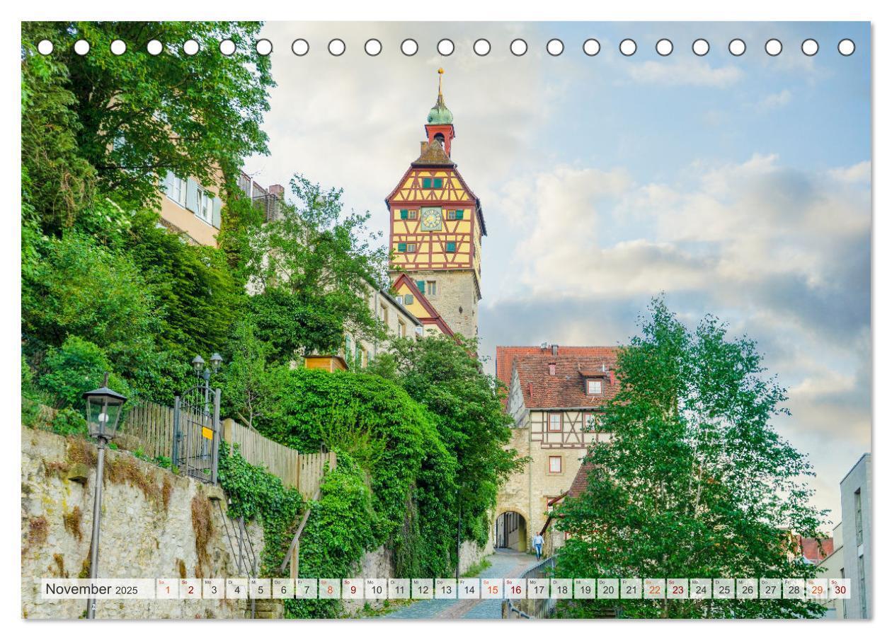 Bild: 9783435057672 | Schwäbisch Hall Impressionen (Tischkalender 2025 DIN A5 quer),...