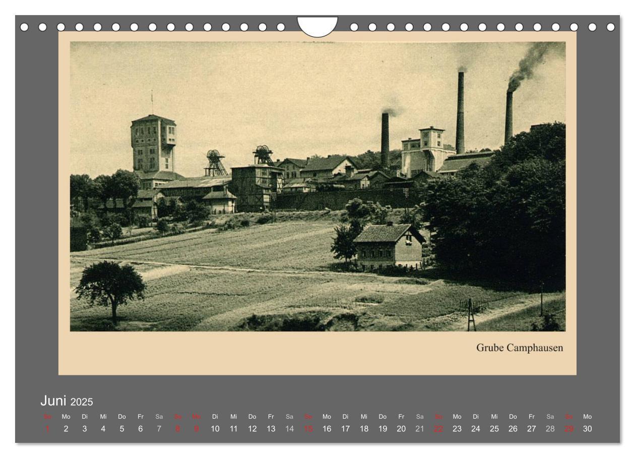 Bild: 9783435556816 | Saarland - vunn domols (frieher), Industrieanlagen (Wandkalender...