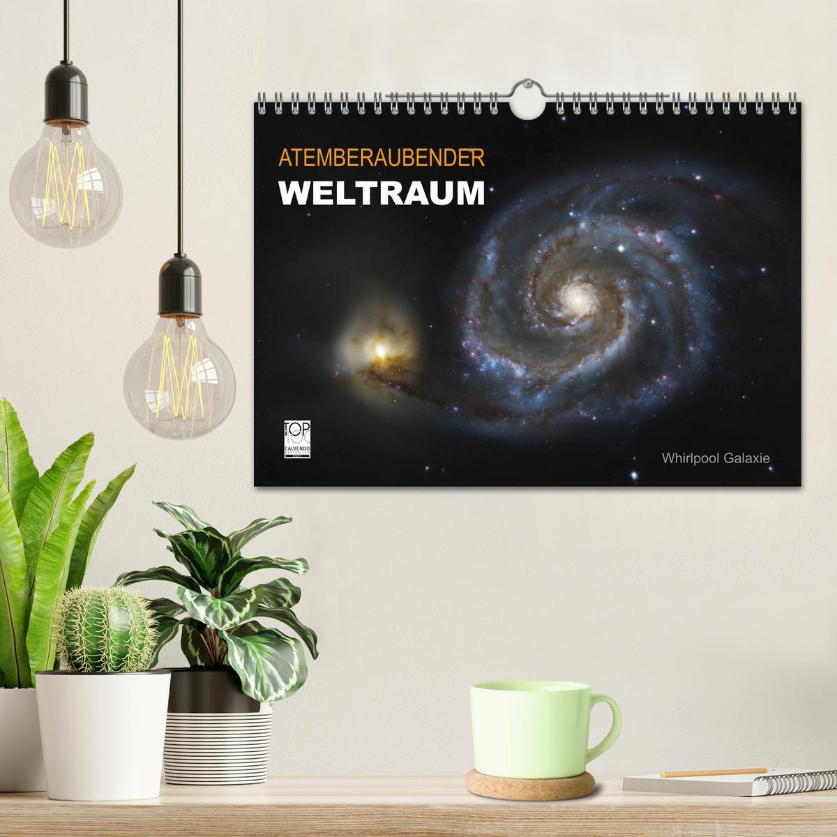 Bild: 9783435675852 | Atemberaubender Weltraum (Wandkalender 2025 DIN A4 quer), CALVENDO...