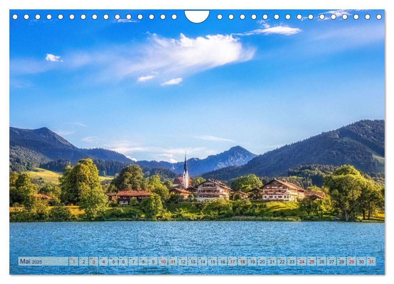 Bild: 9783383844478 | Malerischer Tegernsee (Wandkalender 2025 DIN A4 quer), CALVENDO...