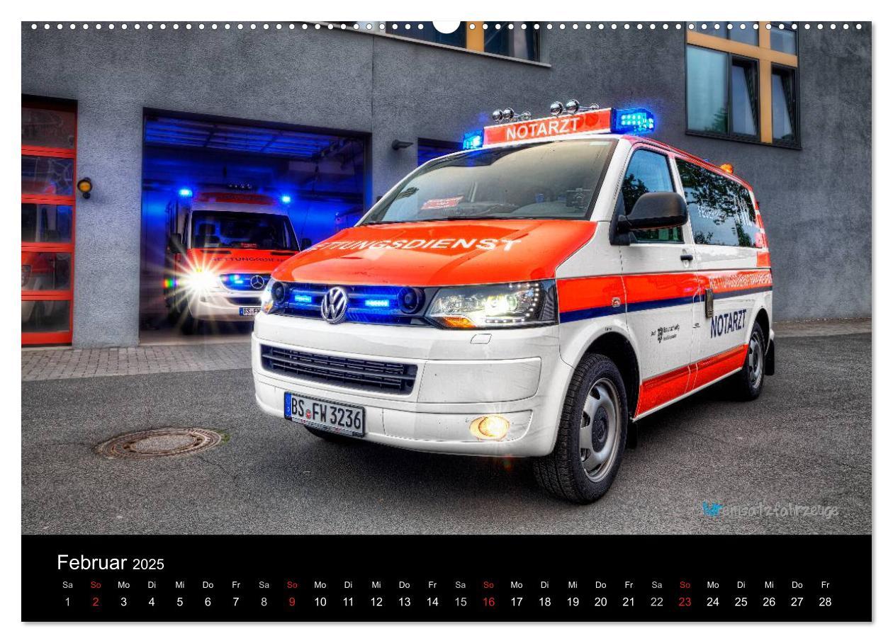 Bild: 9783435630349 | Einsatzfahrzeuge der Feuerwehr (hochwertiger Premium Wandkalender...