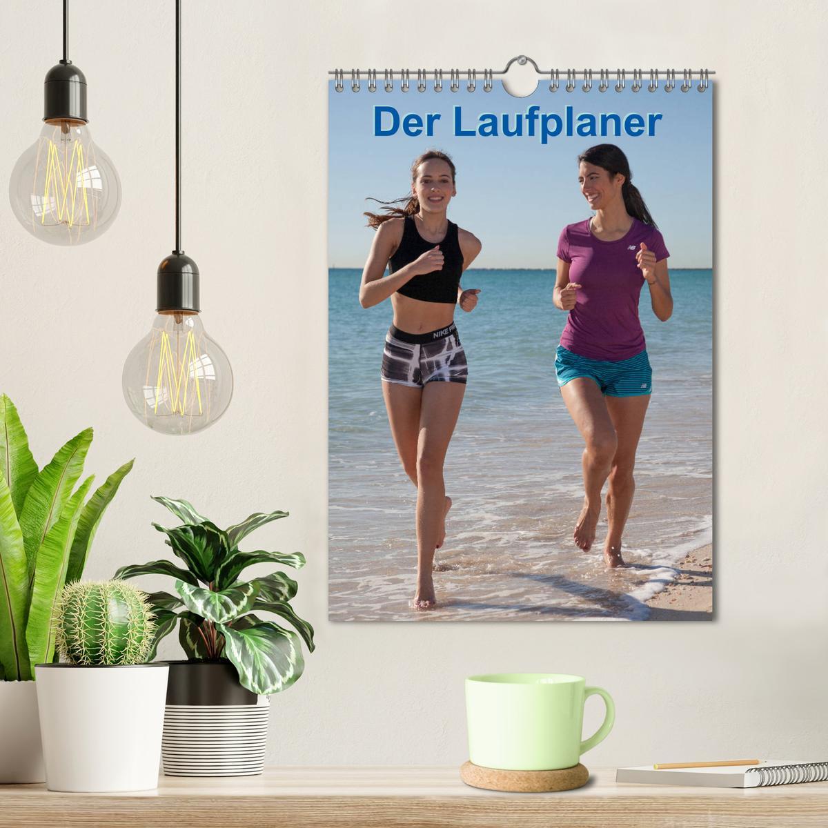 Bild: 9783457005781 | Der Laufplaner (Wandkalender 2025 DIN A4 hoch), CALVENDO...