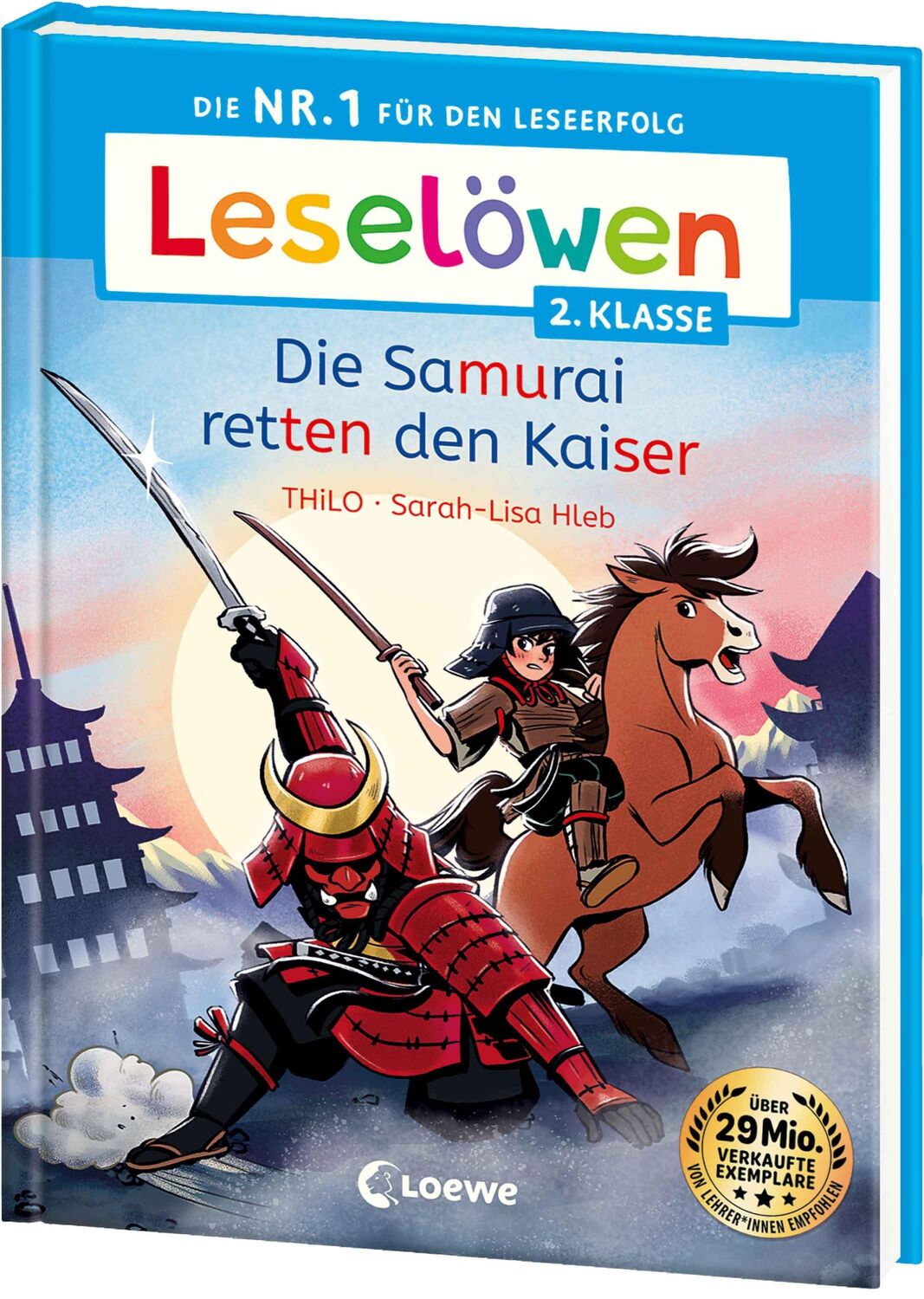 Cover: 9783743217539 | Leselöwen 2. Klasse - Die Samurai retten den Kaiser | Thilo | Buch