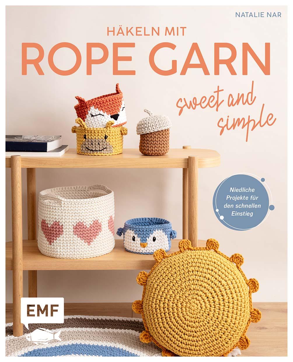 Cover: 9783745926774 | Häkeln mit Rope-Garn super easy - Sweet &amp; Simple | Natalie Nar | Buch