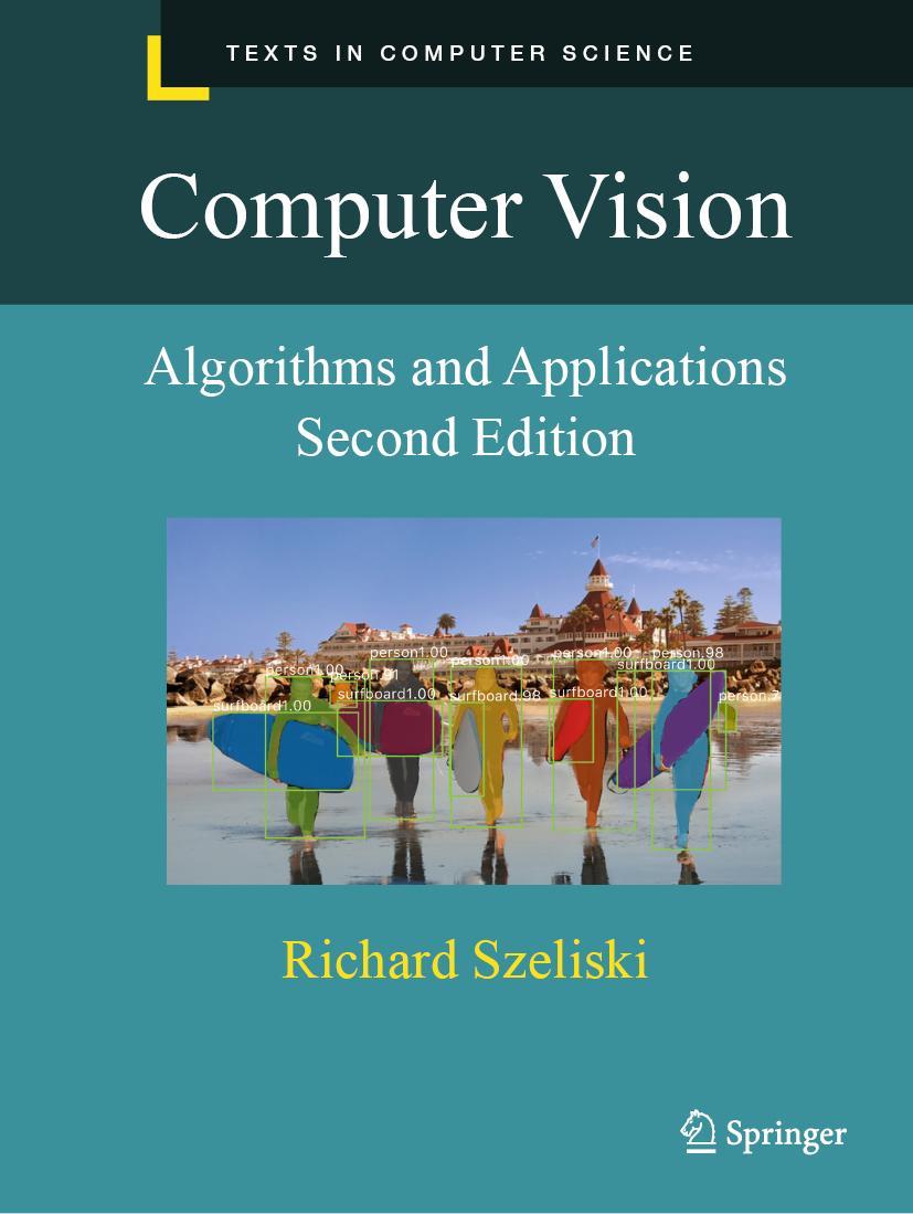 Cover: 9783030343743 | Computer Vision | Algorithms and Applications | Richard Szeliski