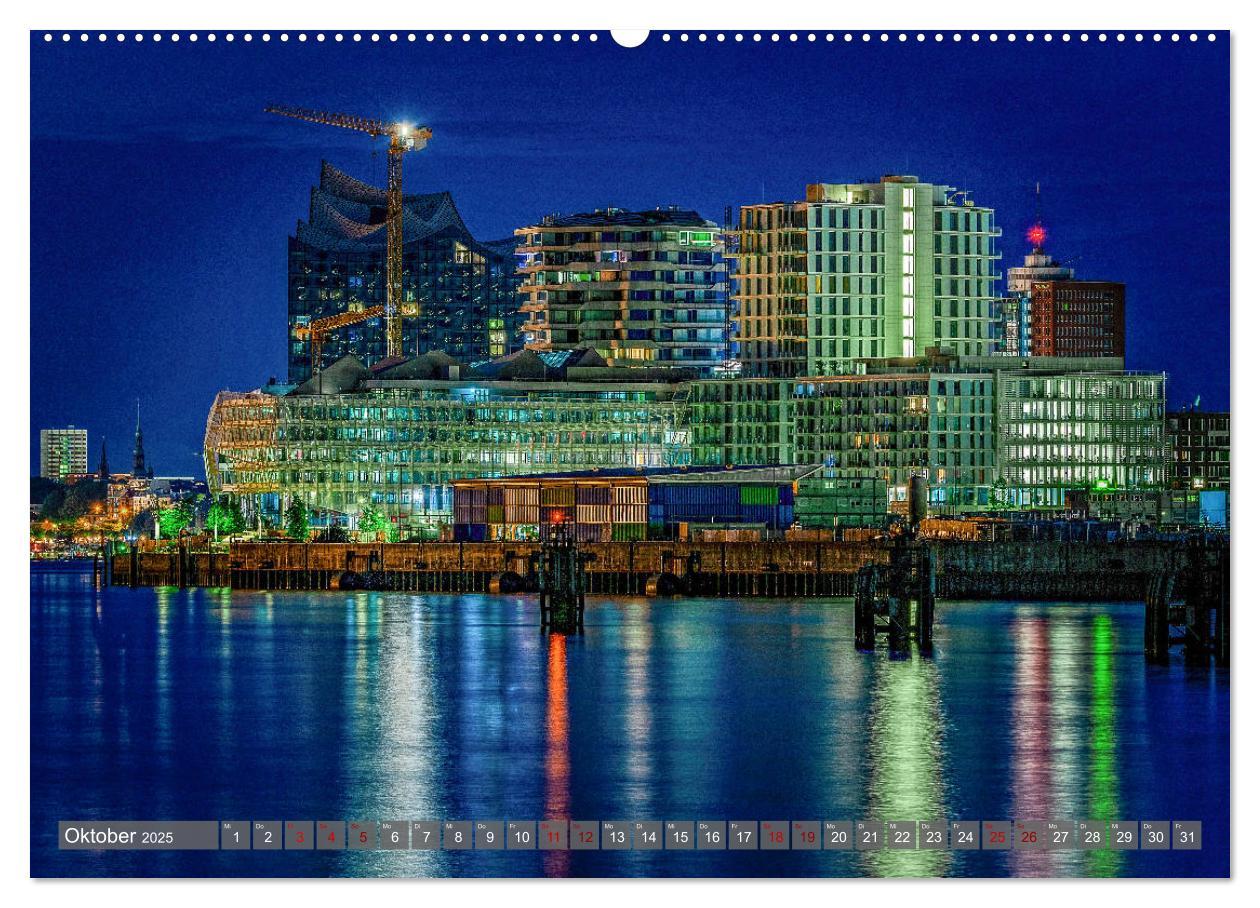 Bild: 9783435184538 | Hamburg City Vibes (Wandkalender 2025 DIN A2 quer), CALVENDO...