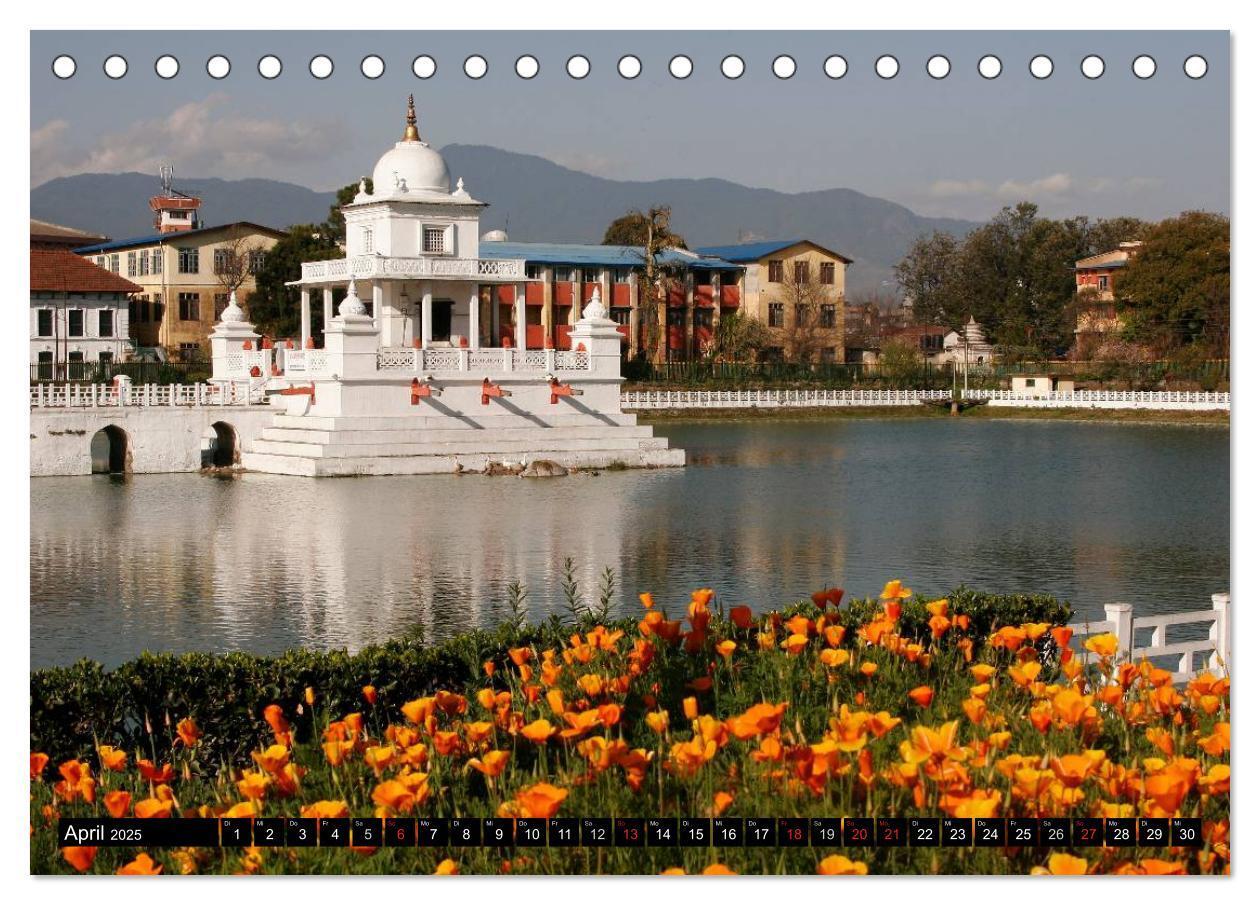 Bild: 9783435723492 | Nepal (Tischkalender 2025 DIN A5 quer), CALVENDO Monatskalender | 2025