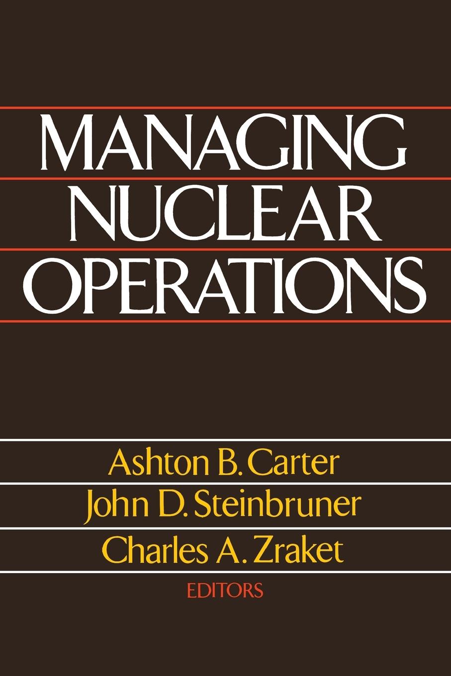 Cover: 9780815713135 | Managing Nuclear Operations | Ashton Carter | Taschenbuch | Englisch