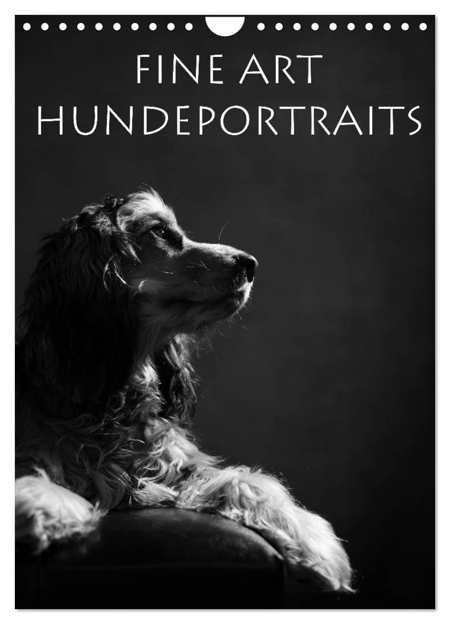 Cover: 9783435999491 | Fine Art Hundeportraits (Wandkalender 2025 DIN A4 hoch), CALVENDO...