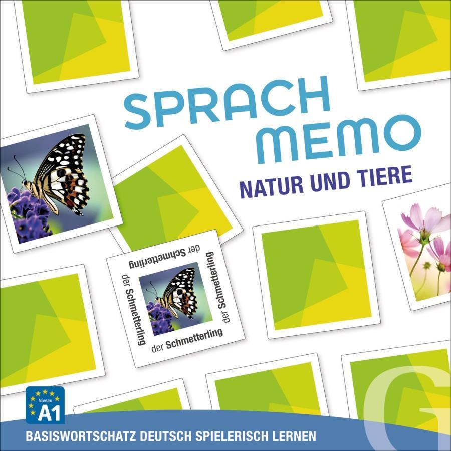 Cover: 9783198695869 | SPRACHMEMO Natur und Tiere | Grubbe Media | Spiel | Sprachmemo | 2017