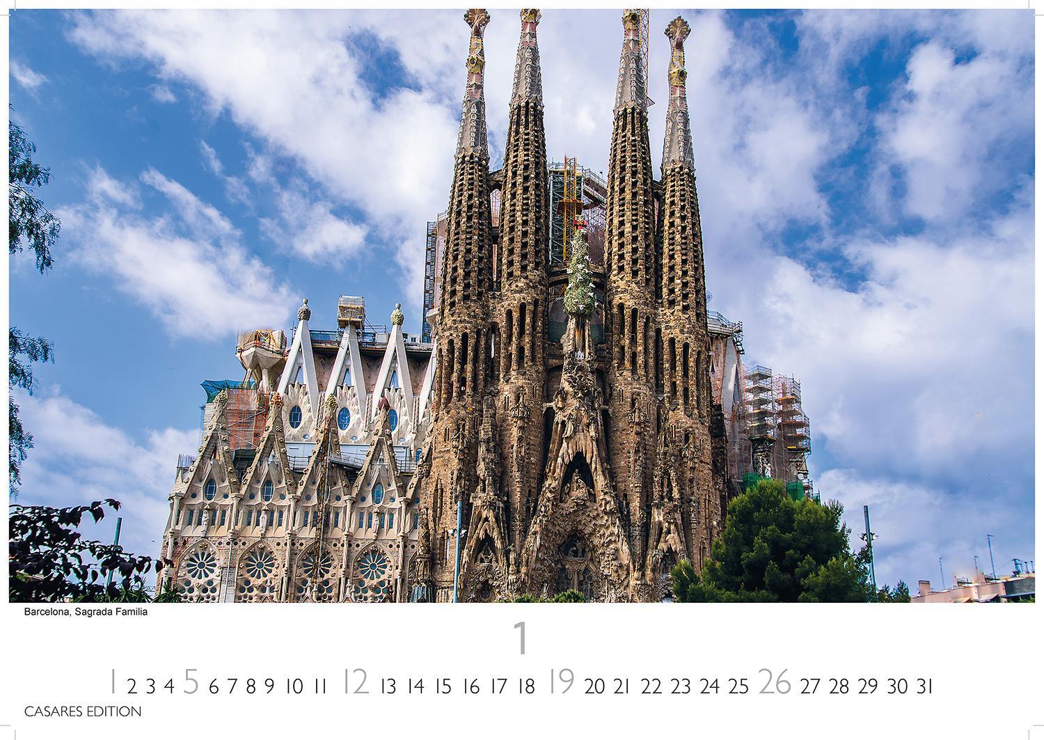 Bild: 9781835240328 | Spanien 2025 L 35x50cm | Kalender | 14 S. | Deutsch | 2025