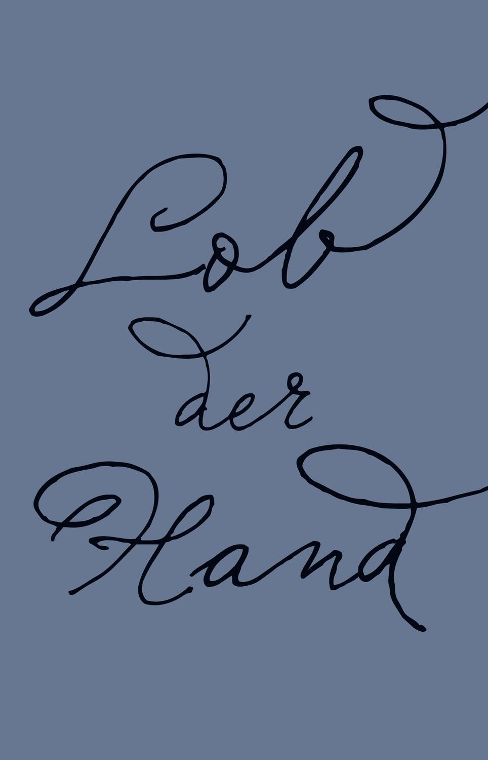 Cover: 9783958293786 | Lob der Hand | Henri Focillon | Buch | 43 S. | Deutsch | 2017