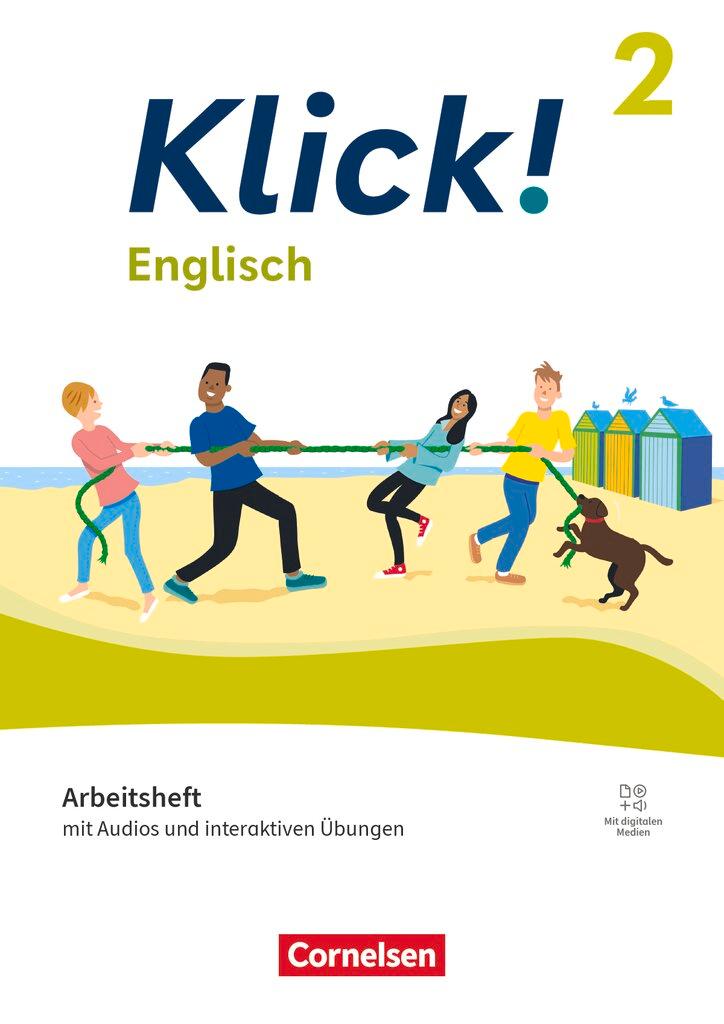 Cover: 9783060366651 | Klick! Band 2: 6. Schuljahr. Englisch - Arbeitsheft mit Audios und...