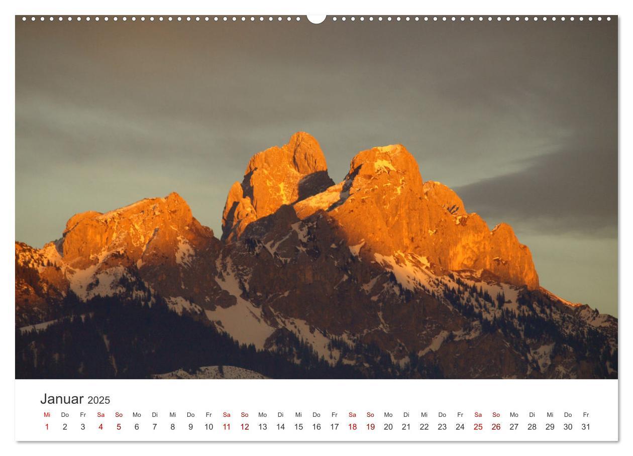 Bild: 9783383989025 | Bergerlebnisse im Tannheimer Tal (Wandkalender 2025 DIN A2 quer),...