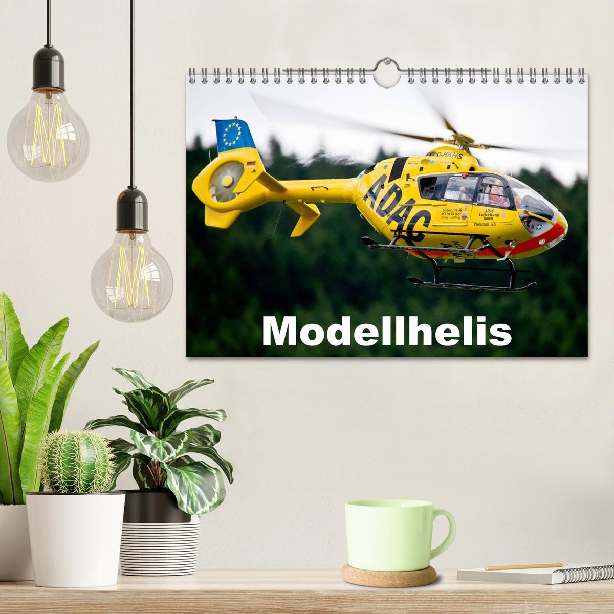 Bild: 9783435703333 | Modellhelis (Wandkalender 2025 DIN A4 quer), CALVENDO Monatskalender