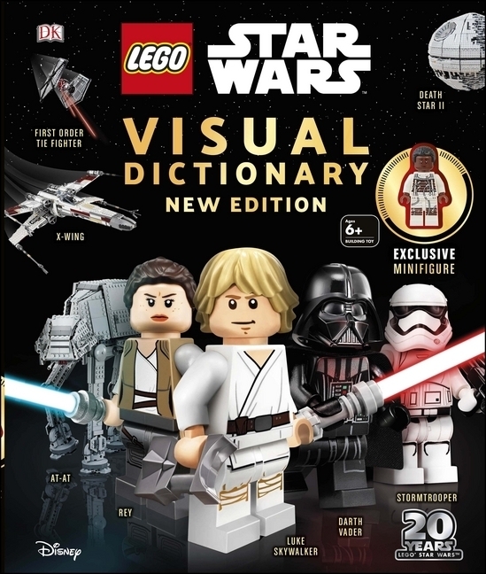 Cover: 9780241357521 | LEGO Star Wars Visual Dictionary | With exclusive minifigure | DK