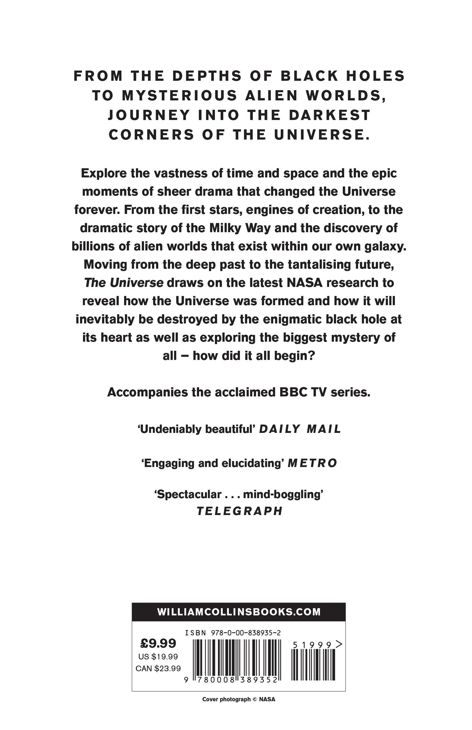 Rückseite: 9780008389352 | The Universe | Andrew Cohen | Taschenbuch | Englisch | 2023