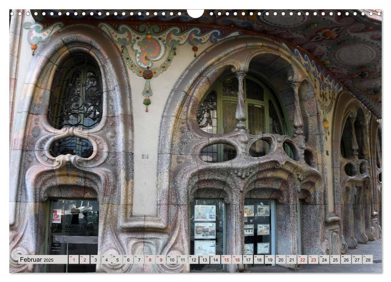 Bild: 9783383931345 | Ein bisschen GAUDI in Barcelona (Wandkalender 2025 DIN A3 quer),...