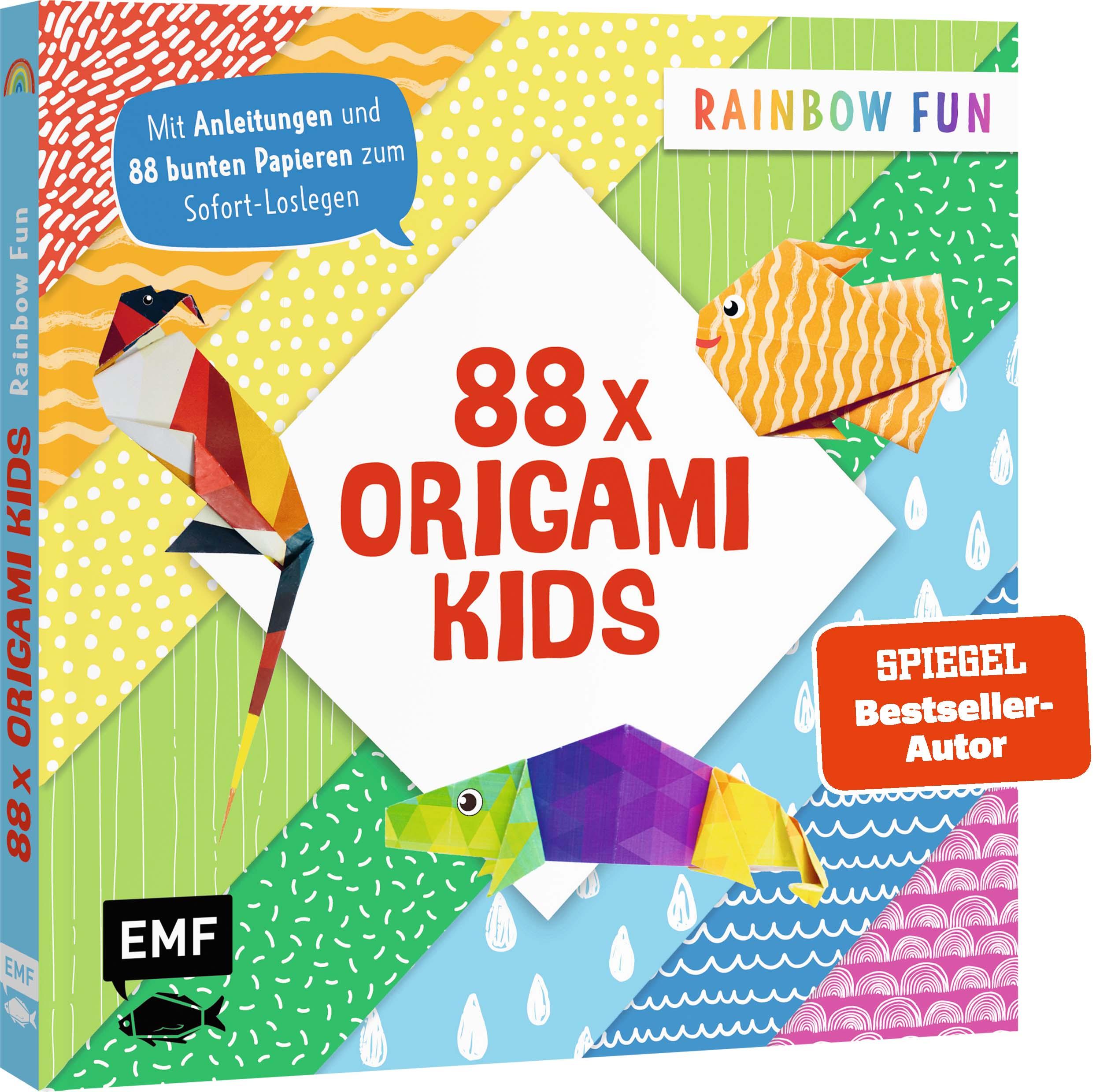 Cover: 9783745910612 | 88 x Origami Kids - Rainbow Fun | Thade Precht | Taschenbuch | 208 S.