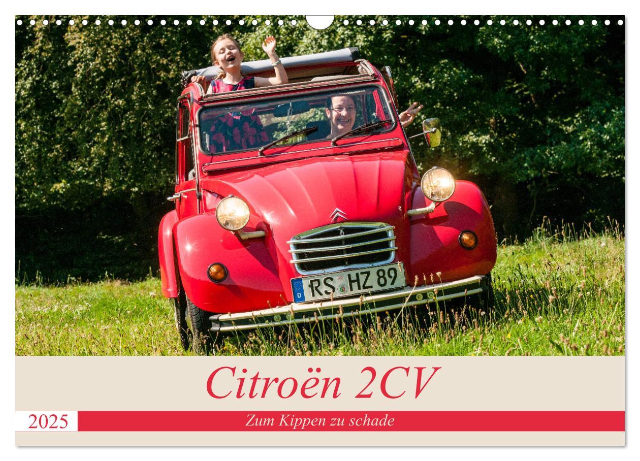 Cover: 9783435187713 | Citroën 2 CV - Zum Kippen zu schade (Wandkalender 2025 DIN A3...