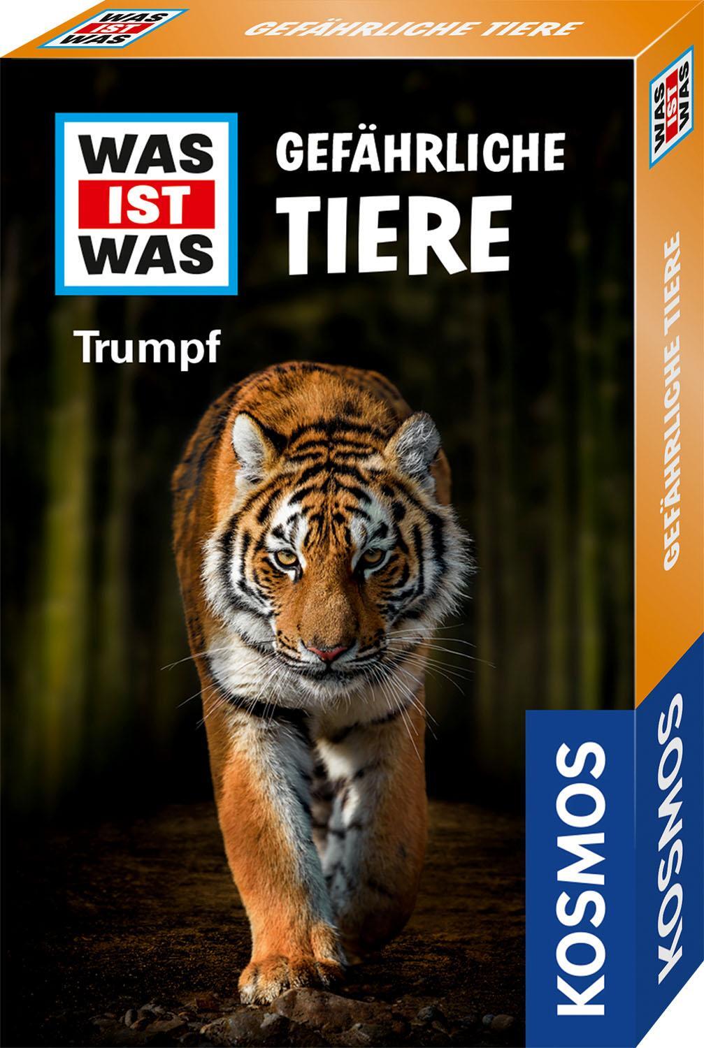 Cover: 4002051741853 | WAS IST WAS Trumpf: Gefährliche Tiere | Spiel | Spiel | 741853 | 2024