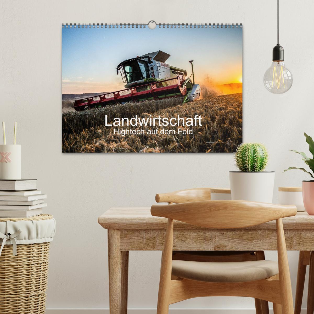 Bild: 9783435243983 | Landwirtschaft - Hightech auf dem Feld (Wandkalender 2025 DIN A3...