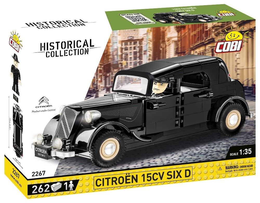 Cover: 5902251022679 | COBI 2267 - Historical Collection, Citroen 15CV SIX D, Bausatz, 262...