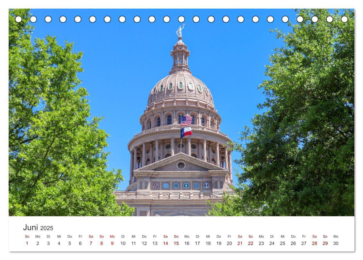 Bild: 9783457181881 | Texas - The Lone Star State (Tischkalender 2025 DIN A5 quer),...