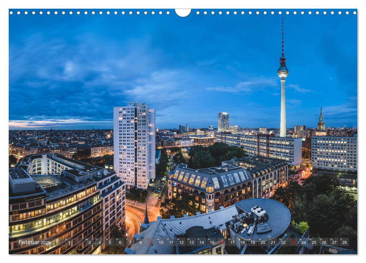 Bild: 9783435306763 | Berlin von oben (Wandkalender 2025 DIN A3 quer), CALVENDO...