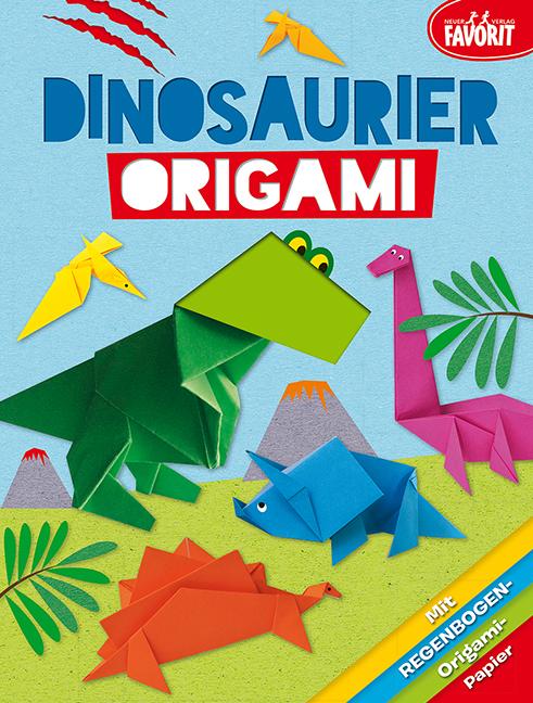 Cover: 9783849425074 | Dinosaurier-Origami | mit 24 Blatt farbigem Origami-Papier | Buch