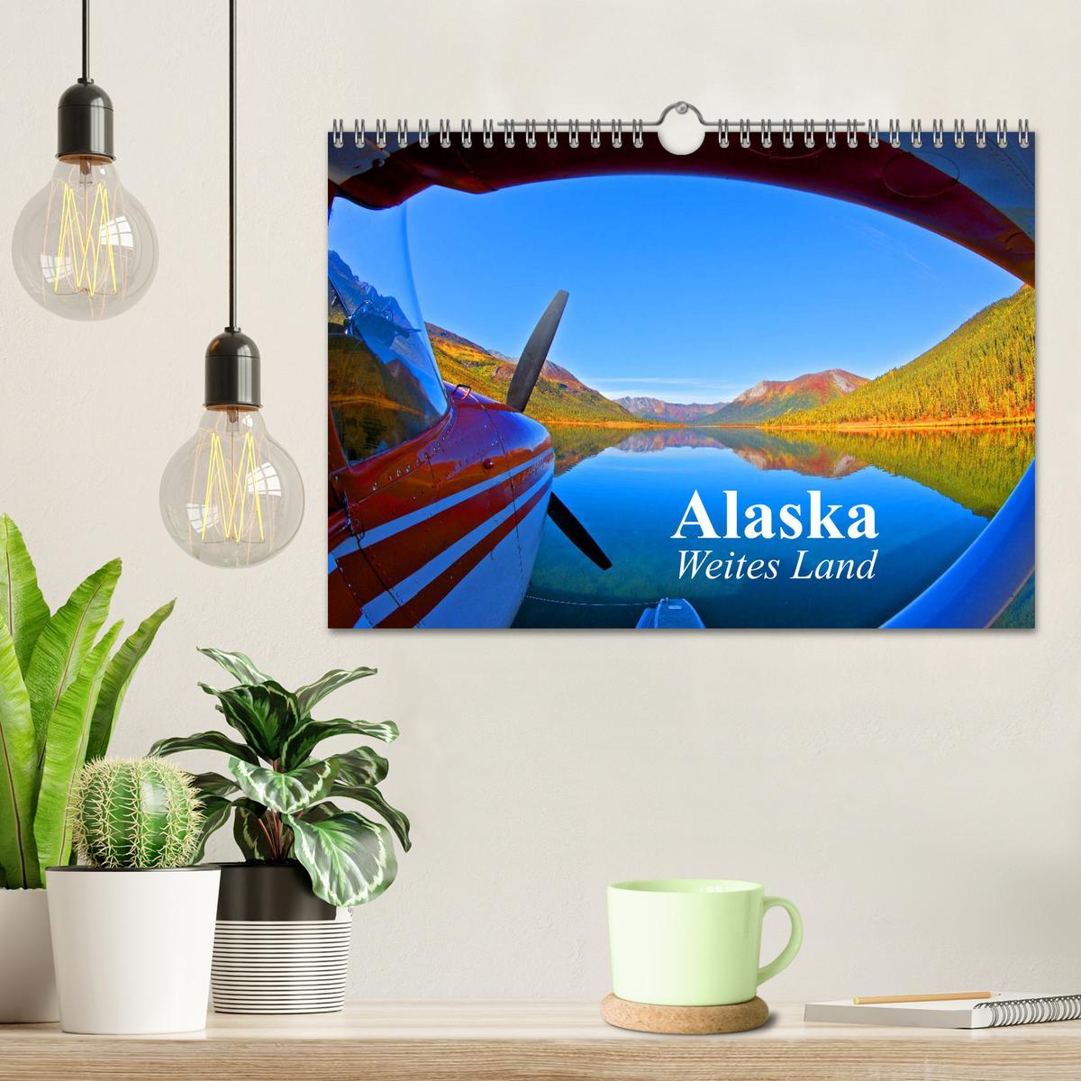 Bild: 9783435744558 | Alaska - Weites Land (Wandkalender 2025 DIN A4 quer), CALVENDO...