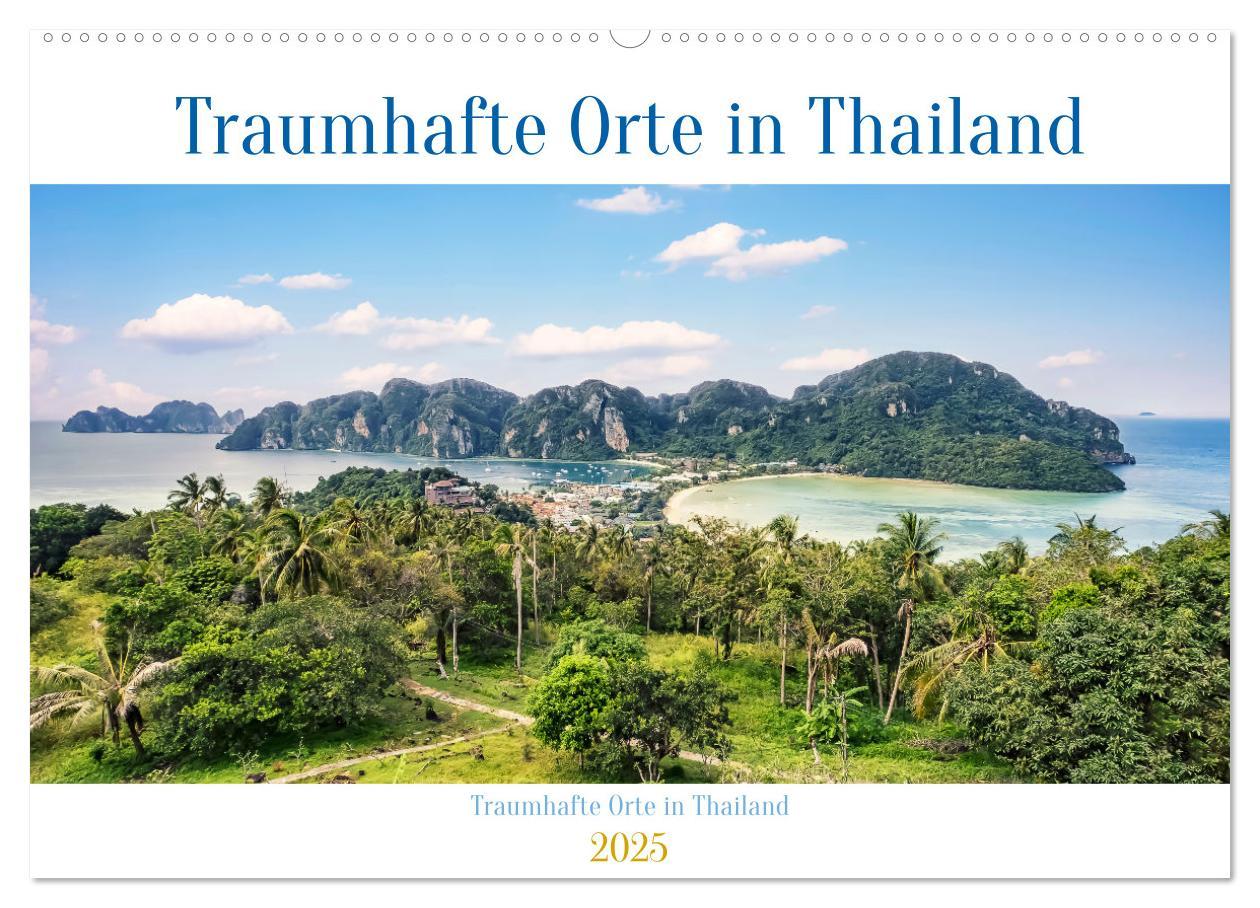 Cover: 9783435093496 | Traumhafte Orte in Thailand (Wandkalender 2025 DIN A2 quer),...