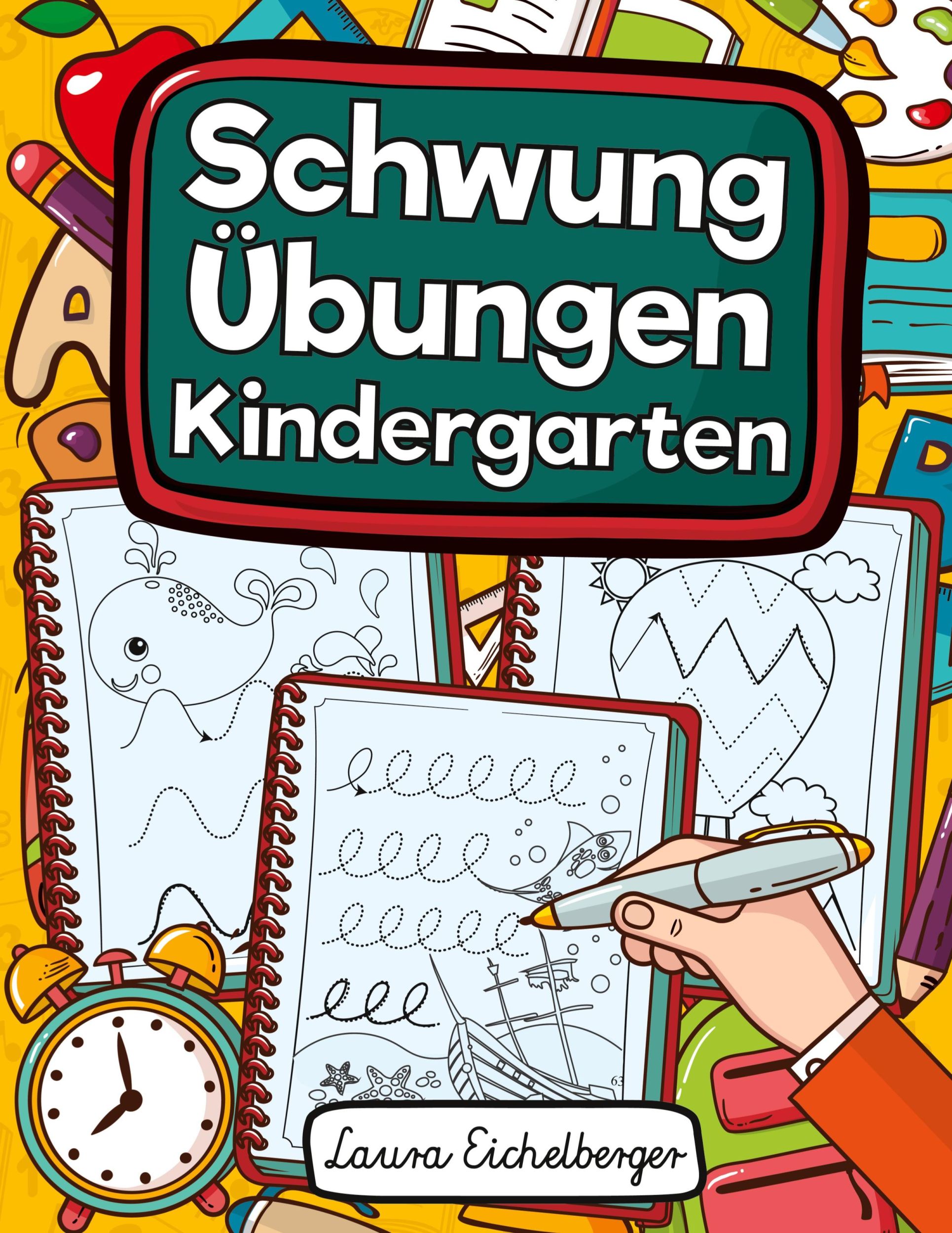 Cover: 9783969260234 | Schwungübungen Kindergarten | Laura Eichelberger | Taschenbuch | 2024