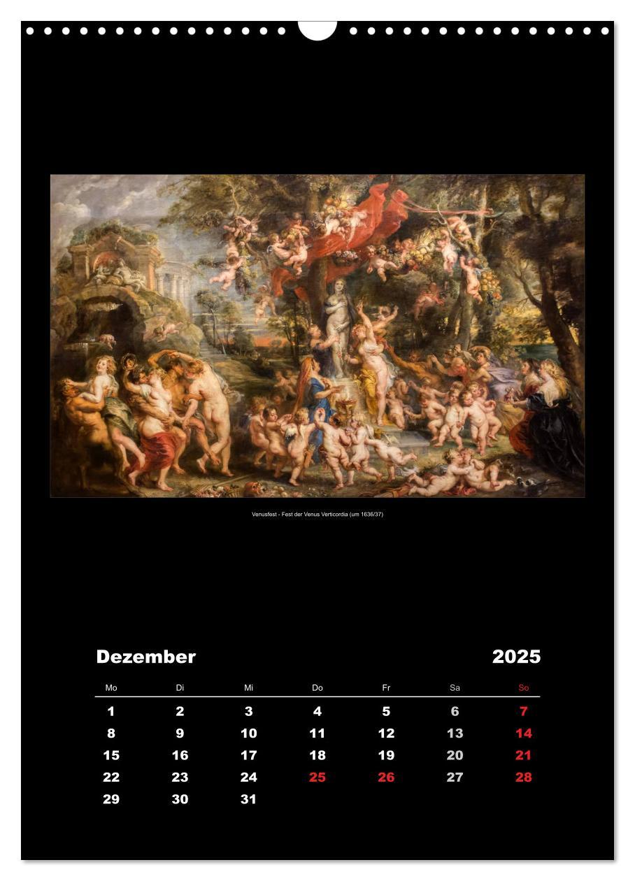 Bild: 9783457012550 | Peter Paul Rubens - Rubens (Wandkalender 2025 DIN A3 hoch),...