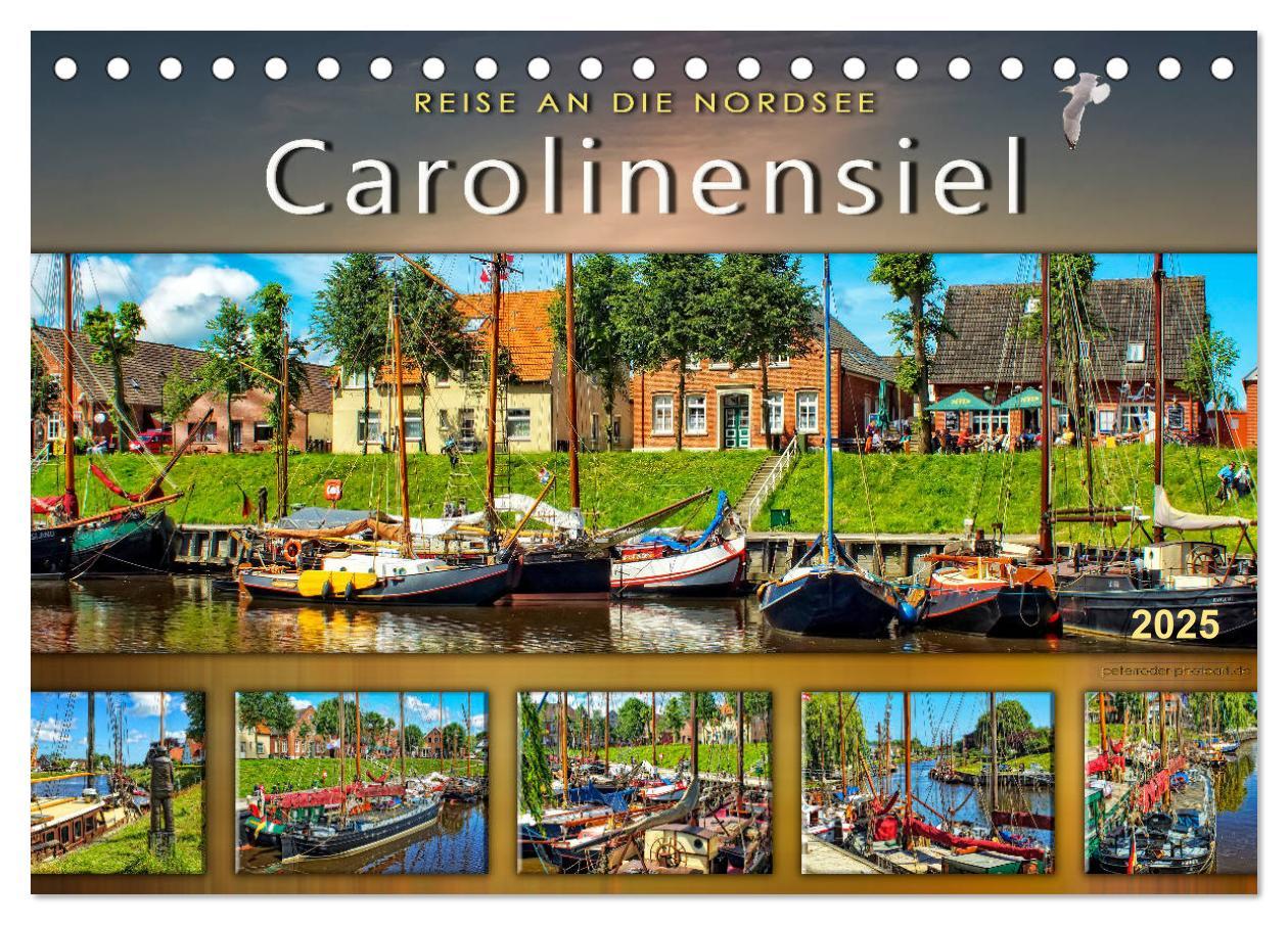 Cover: 9783435435159 | Reise an die Nordsee - Carolinensiel (Tischkalender 2025 DIN A5...