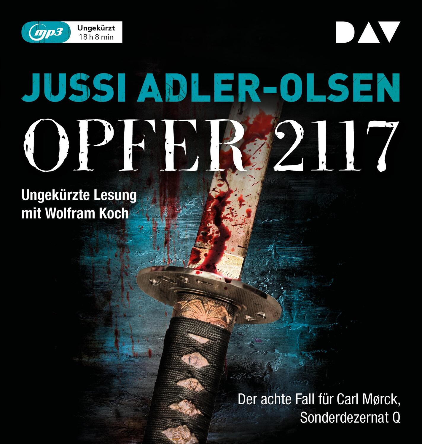 Cover: 9783742412850 | Opfer 2117. Der achte Fall für Carl Mørck, Sonderdezernat Q | MP3 | 2