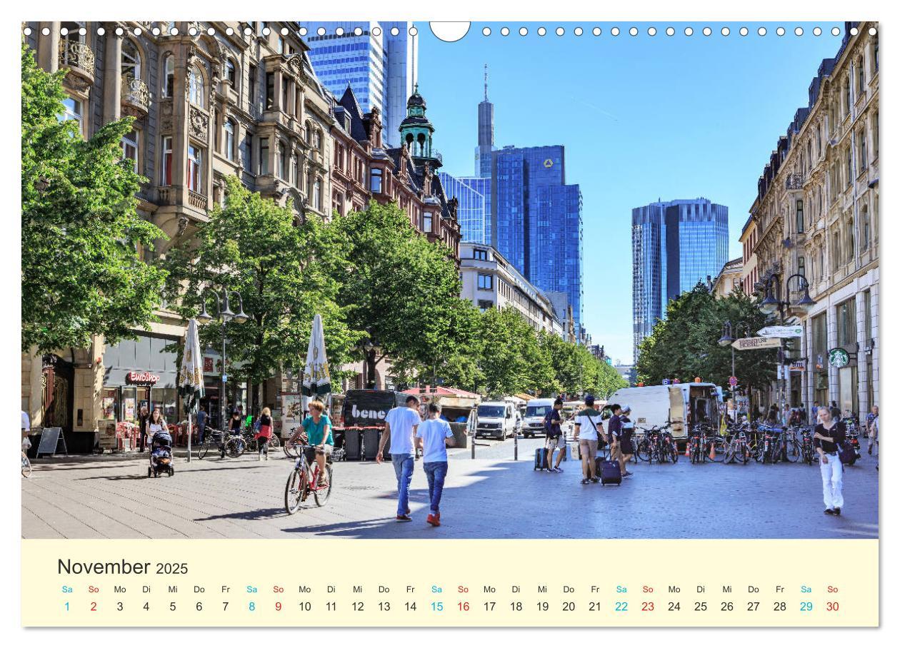 Bild: 9783435464197 | Frankfurt am Main - Finanzen und Geschichte (Wandkalender 2025 DIN...