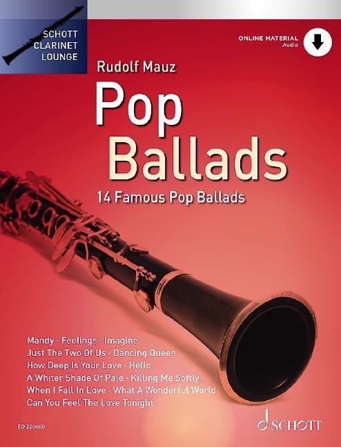 Cover: 9783795717209 | Pop Ballads | Rudolf Mauz | Broschüre | Schott Clarinet Lounge | 84 S.