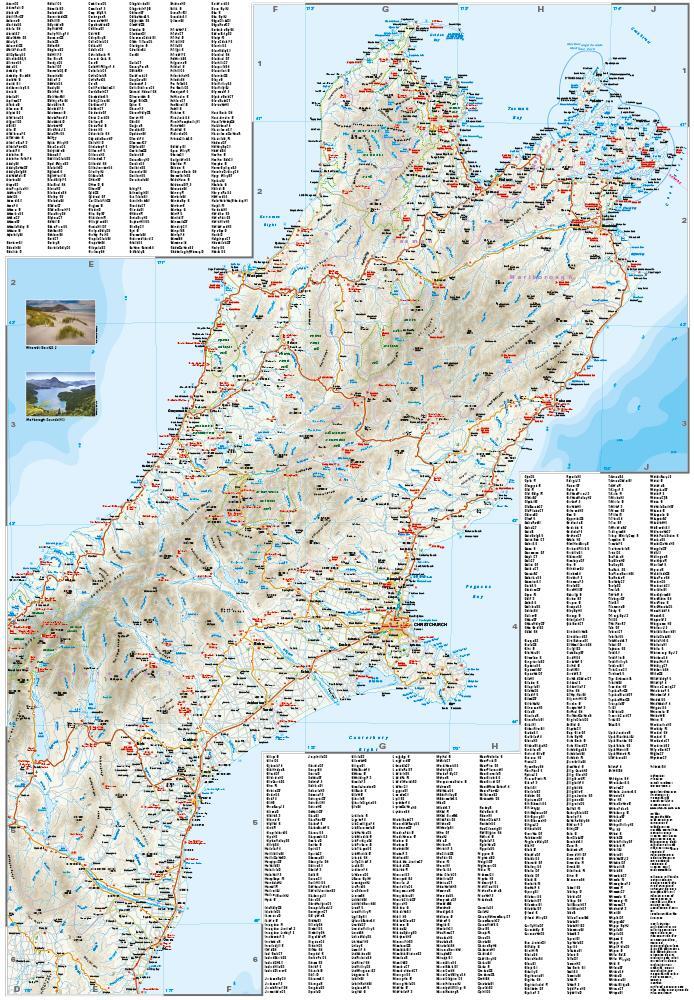 Bild: 9783831773978 | Reise Know-How Landkarte Neuseeland, Südinsel 1:550.000 | Rump | 2 S.