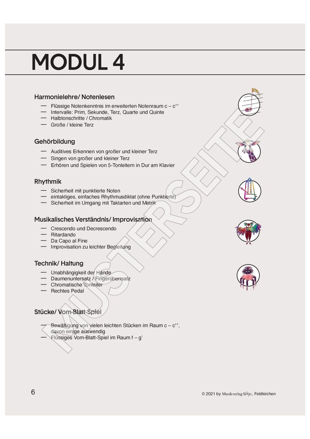 Bild: 9790900012630 | Klavierschule OH! Modul 4 | Lernkonzept in 6 Modulen | Johanna Aae