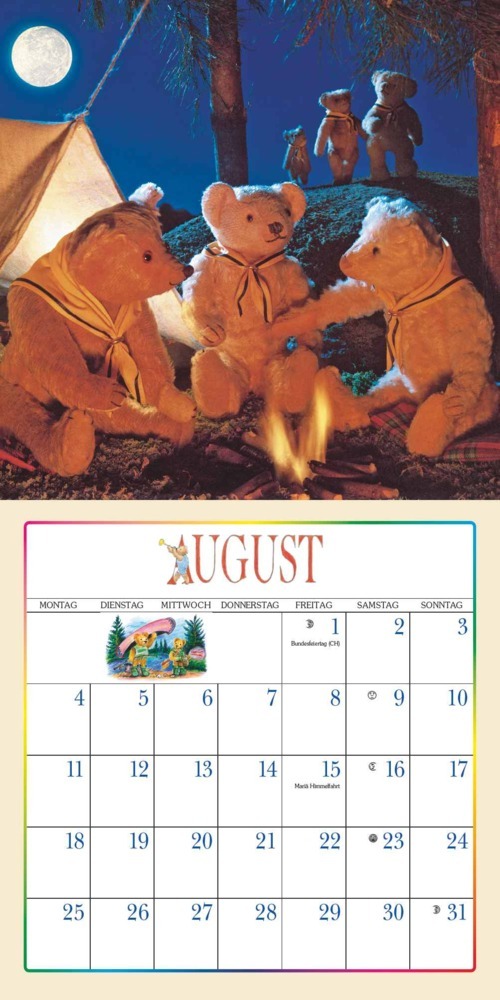 Bild: 4250809653266 | DUMONT - Der Teddybär 2025 Broschürenkalender, 30x30cm,...