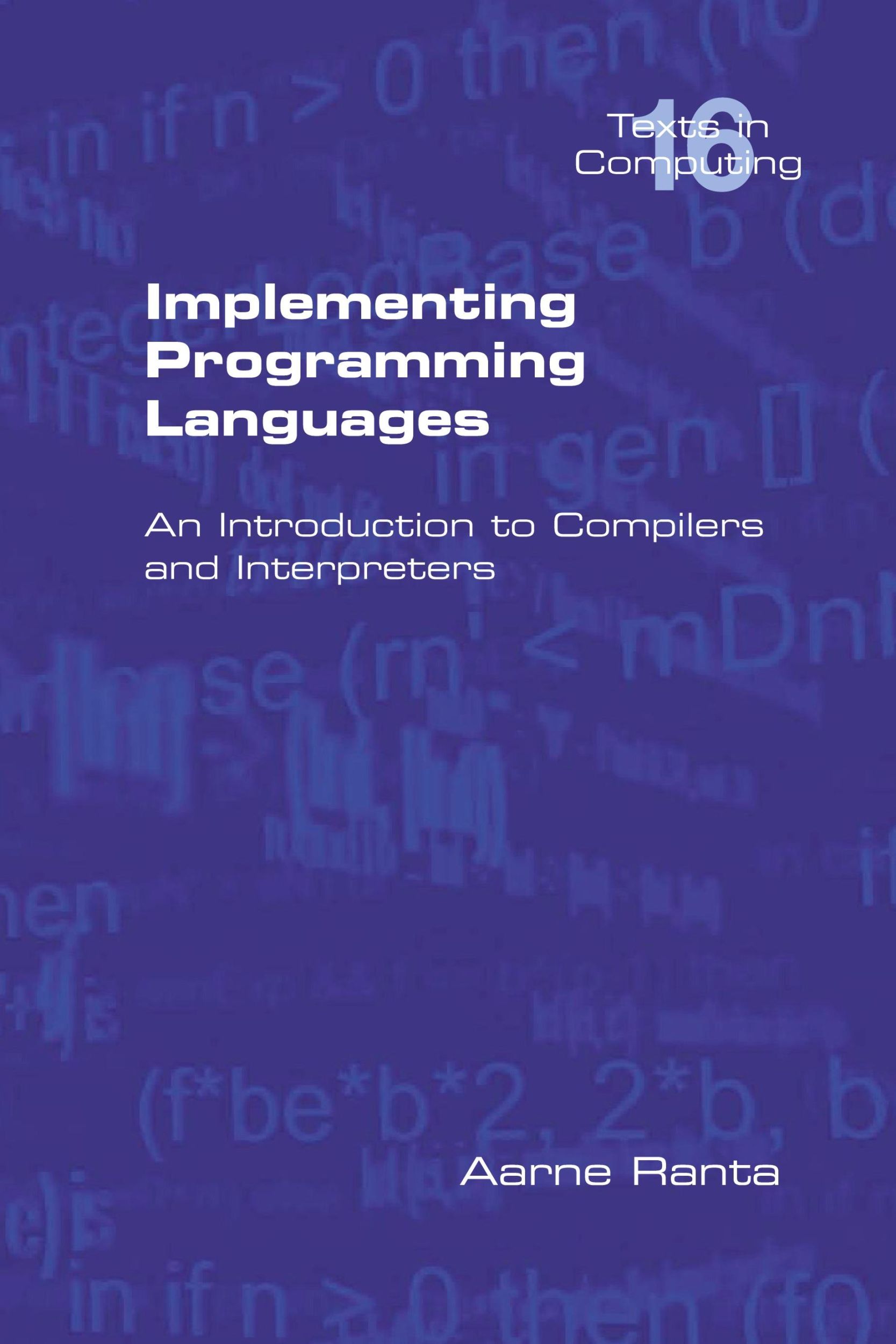 Cover: 9781848900646 | Implementing Programming Languages. an Introduction to Compilers...