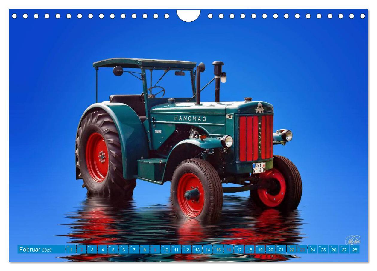 Bild: 9783435600298 | Traktor - Oldtimer (Wandkalender 2025 DIN A4 quer), CALVENDO...