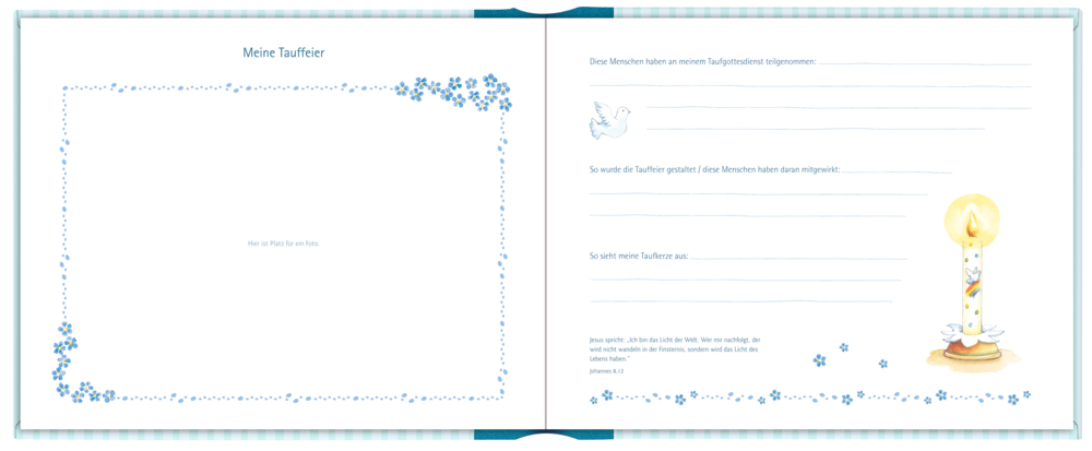 Bild: 4050003924052 | Eintragalbum - Meine Taufe | Maria Wissmann-Pavlov | Buch | 48 S.