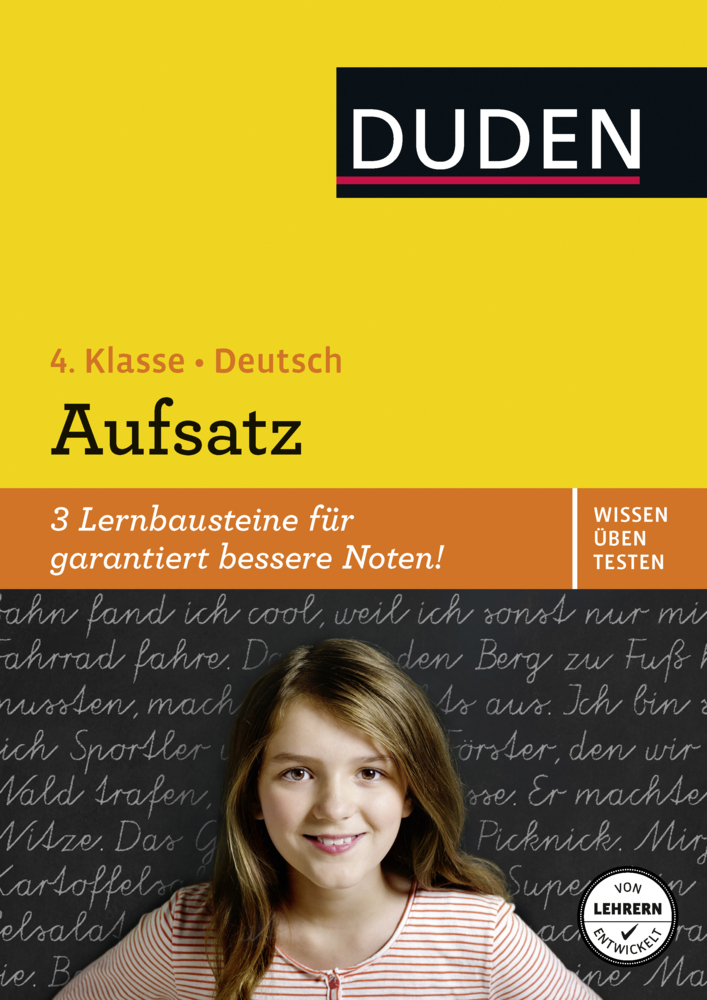 Cover: 9783411742059 | Duden Wissen - Üben - Testen: Deutsch - Aufsatz 4. Klasse | Buch