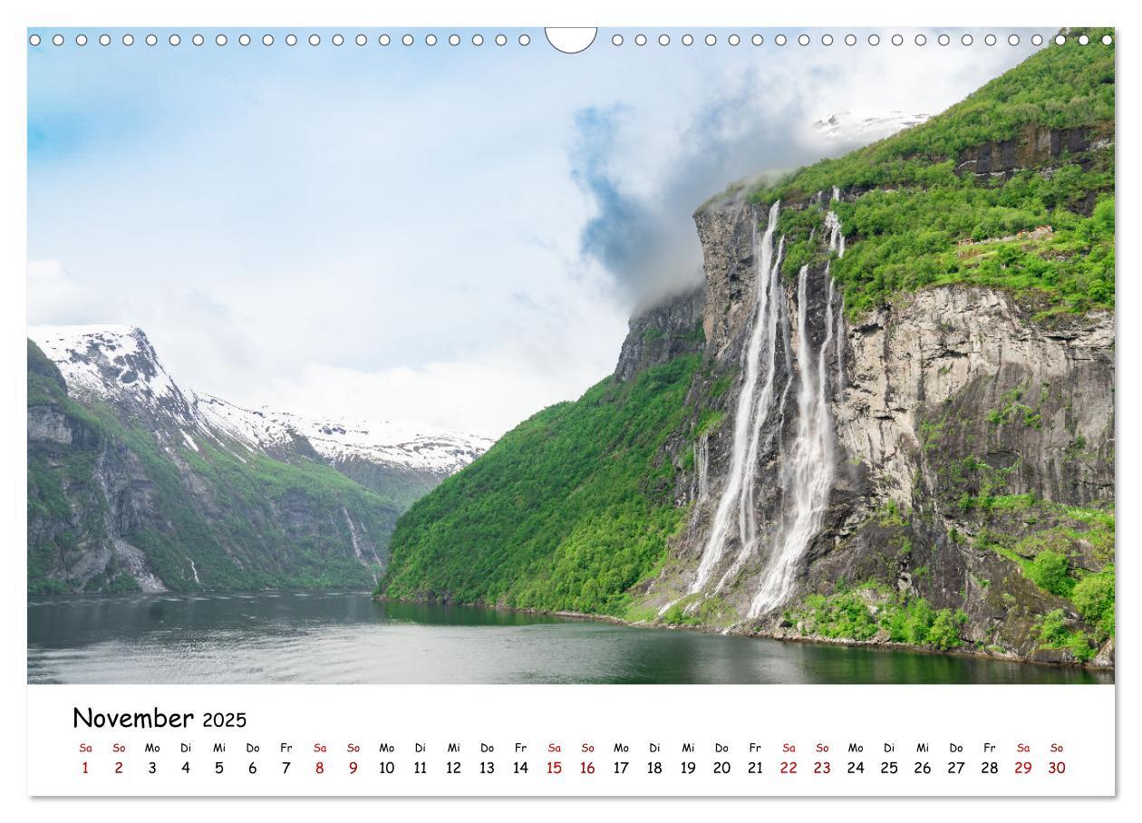 Bild: 9783383930287 | Norwegens wunderschöne Fjorde (Wandkalender 2025 DIN A3 quer),...