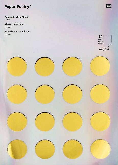 Cover: 4051271398736 | Spiegelkartonblock, Gold/Silber | Taschenbuch | Geblockt | 2019