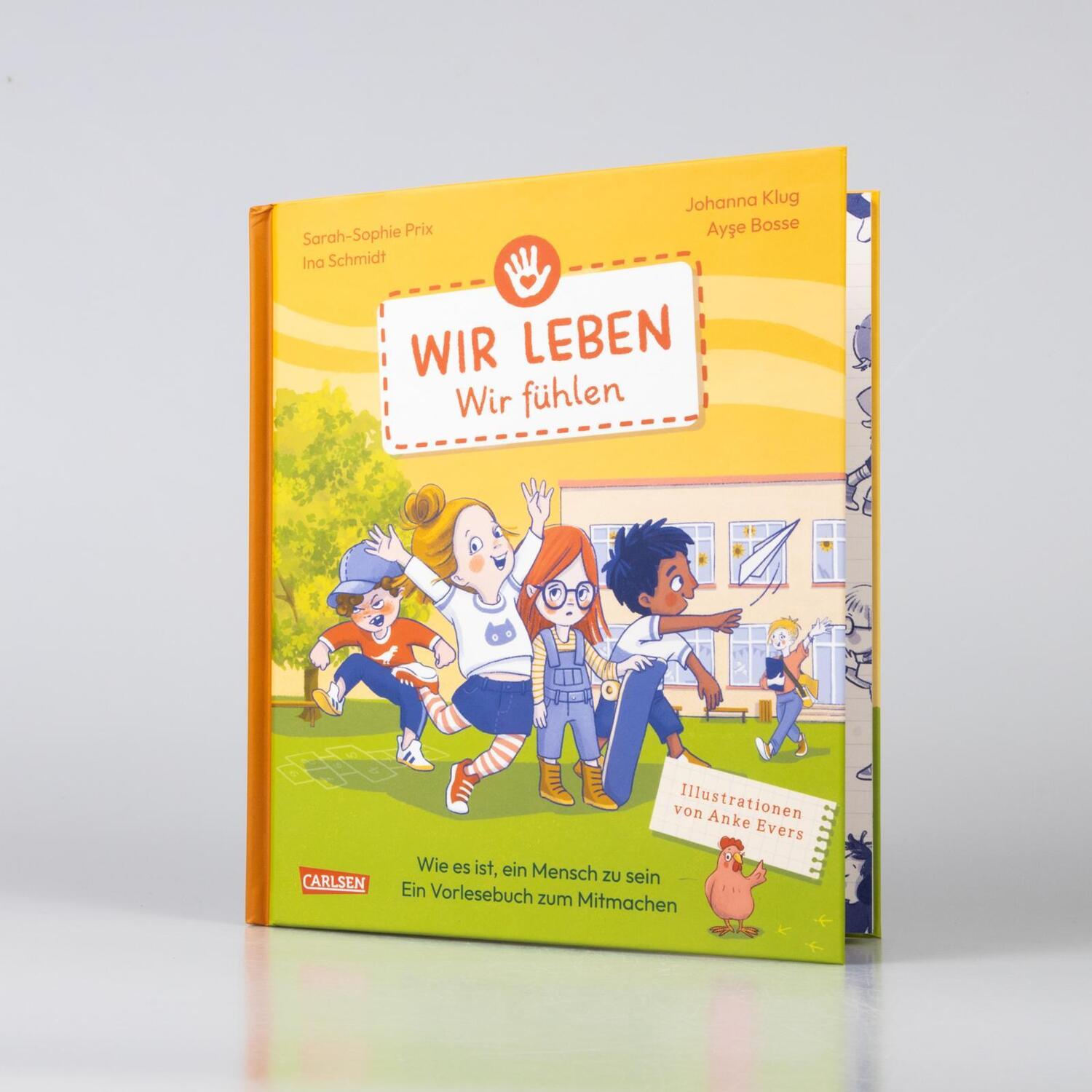 Bild: 9783551254511 | Wir leben - wir fühlen | Ina Schmidt (u. a.) | Buch | 96 S. | Deutsch