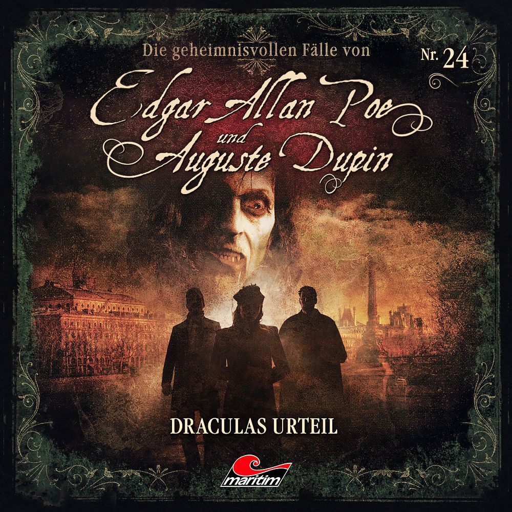 Cover: 9783962825010 | Edgar Allan Poe &amp; Auguste Dupin - Draculas Urteil, 1 Audio-CD | CD